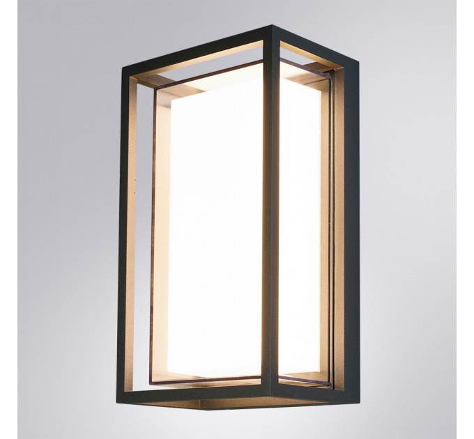 Уличный настенный светильник Arte lamp MENKAR A1332AL-1BK
