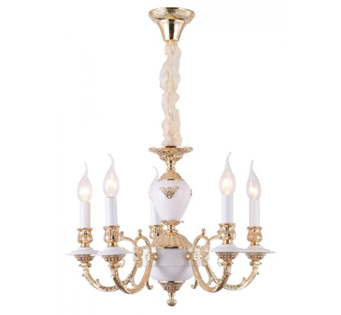 Подвесная люстра Luisa Arte Lamp 5*60W Е14 A8020LM-5WG