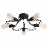 Потолочная люстра Riverrun Arte Lamp 5*40W Е27 A9344PL-5BK