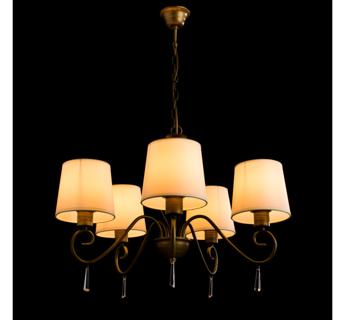 Подвесная люстра Carolina Arte Lamp A9239LM-5BR