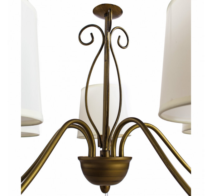 Подвесная люстра Carolina Arte Lamp A9239LM-5BR