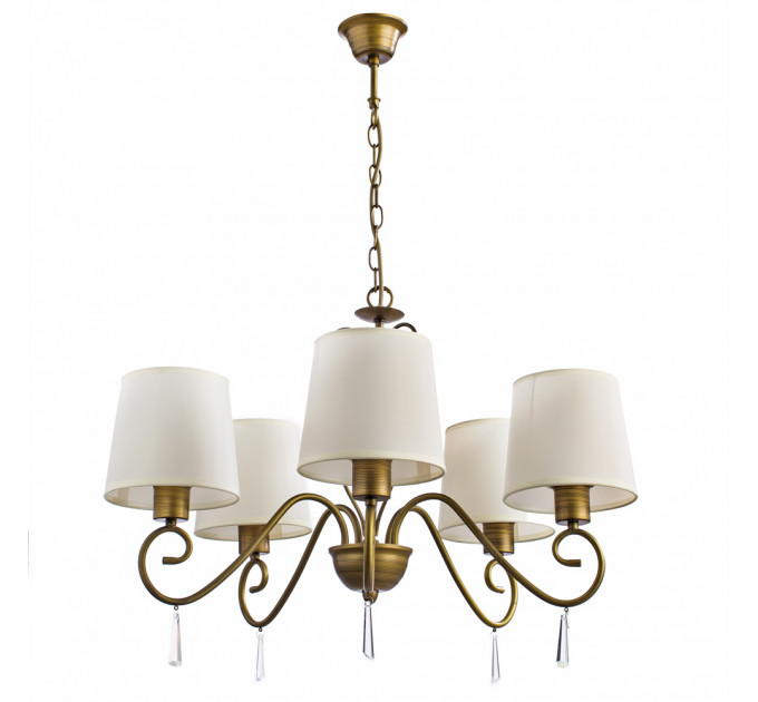 Подвесная люстра Carolina Arte Lamp A9239LM-5BR