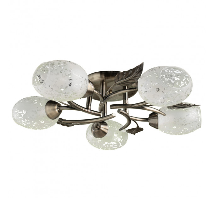 Потолочная люстра Anetta Arte Lamp 5*60W Е14 A6157PL-5AB
