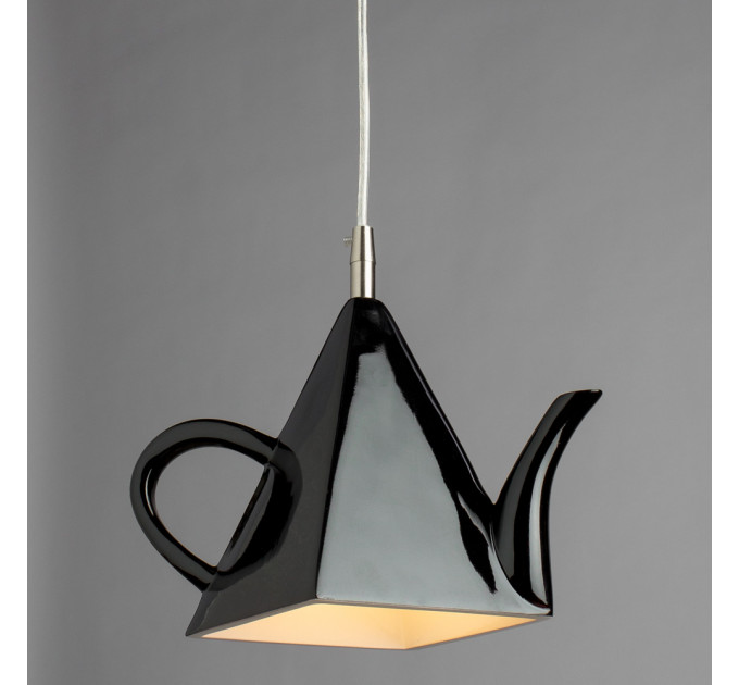 Подвесной светильник Caffetteria Arte Lamp чайник черный A6604SP-1BK