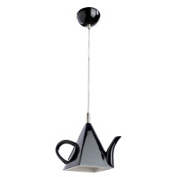 Подвесной светильник Caffetteria Arte Lamp чайник черный A6604SP-1BK