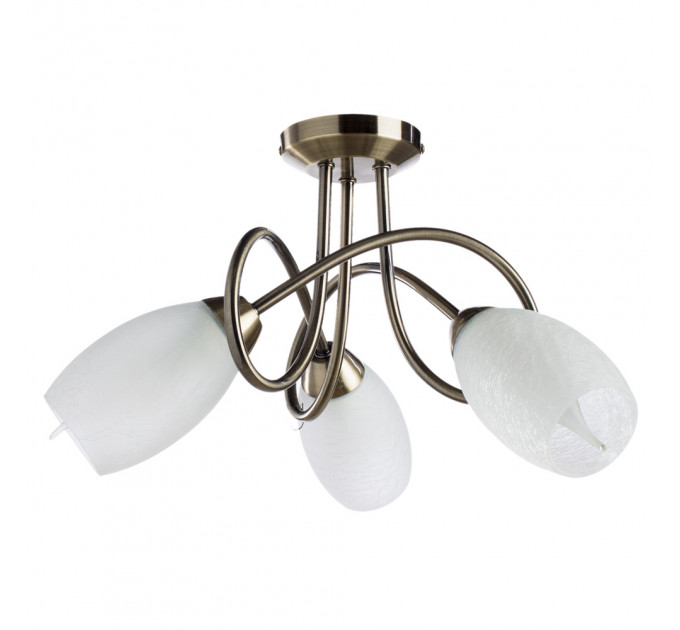 Потолочная люстра Mutti Arte Lamp 3*40W Е14 A8616PL-3AB