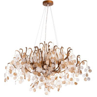 Подвесная люстра Spumante Divinare 12*40W Е14 бронза 7288/18 Sp-12