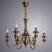 Подвесная люстра Passoni Arte Lamp 6*40W Е14 A6097LM-6PB