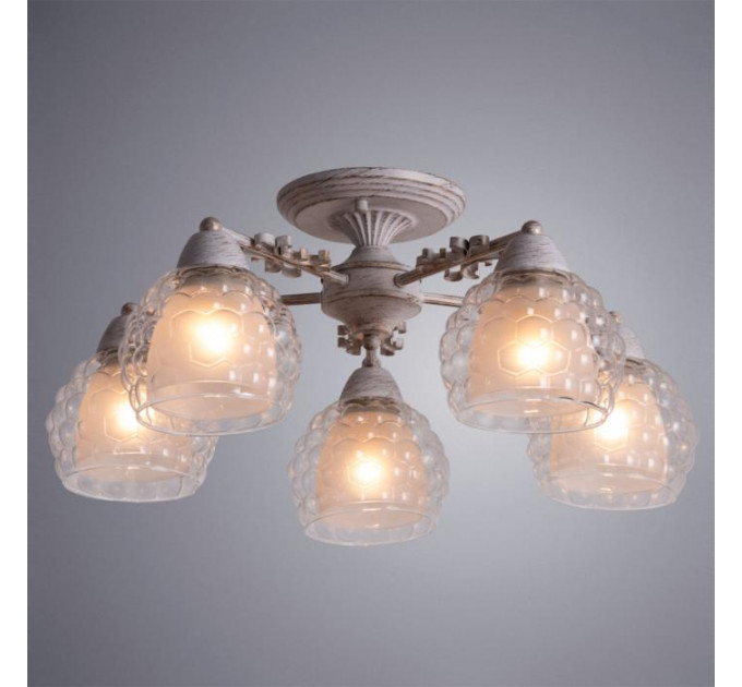 Потолочная люстра Malina Arte Lamp A7695PL-5WG