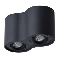 Накладной светильник Falcon Arte Lamp 2*50W GU10 черный A5645PL-2BK