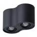 Накладной светильник Falcon Arte Lamp 2*50W GU10 черный A5645PL-2BK