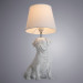 Интерьерная лампа Bobby Arte Lamp белый A1512LT-1WH