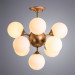 Потолочная люстра Fobos Arte Lamp 9*60W Е14 A2704PL-9SG