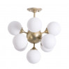 Потолочная люстра Fobos Arte Lamp 9*60W Е14 A2704PL-9SG