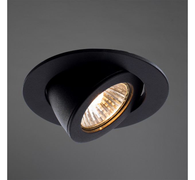 Встраиваемый светильник Accento Arte Lamp A4009PL-1BK
