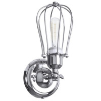 Настенное бра Ofelia Divinare 1*40W Е27 хром 2001/02 Ap-1