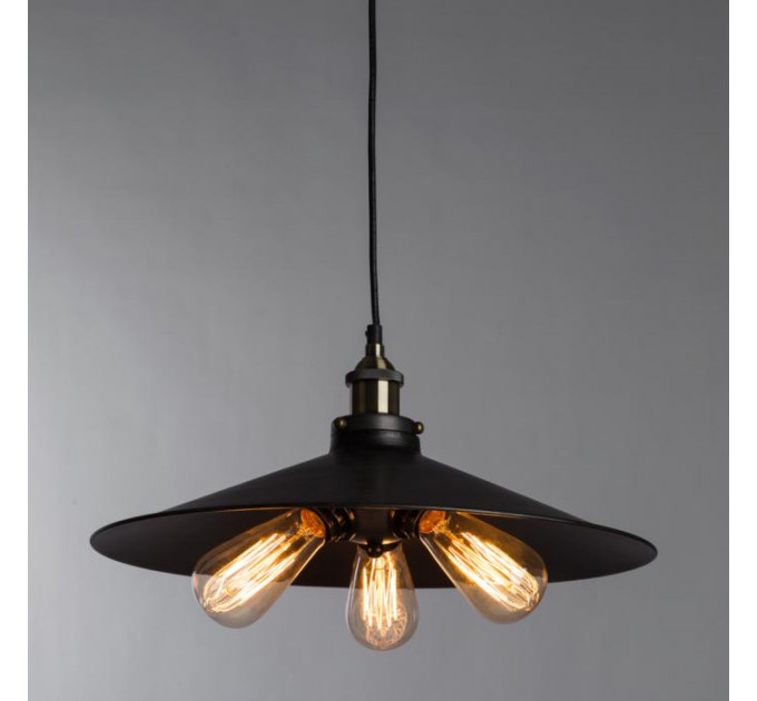 Подвесной светильник Delta Divinare 3*40W Е27 черный 2003/21 Sp-3