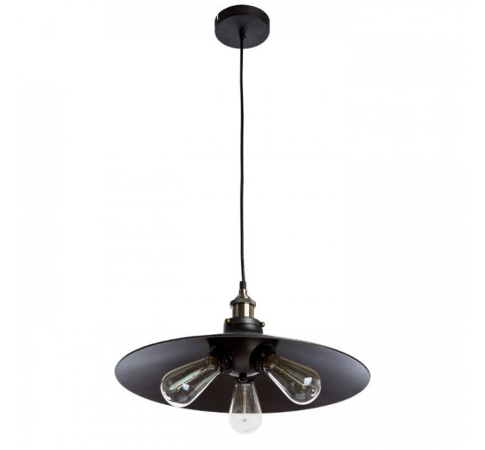 Подвесной светильник Delta Divinare 3*40W Е27 черный 2003/21 Sp-3