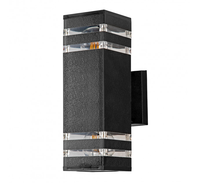 Уличный настенный светильник Arte Lamp HADAR A4421AL-2BK