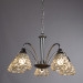 Подвесная люстра Adamello Arte Lamp 5*40W Е14 хром A9466LM-5CC