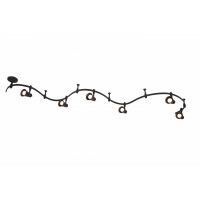 Трековый светильник Arte Lamp Rails A3057PL-6BK