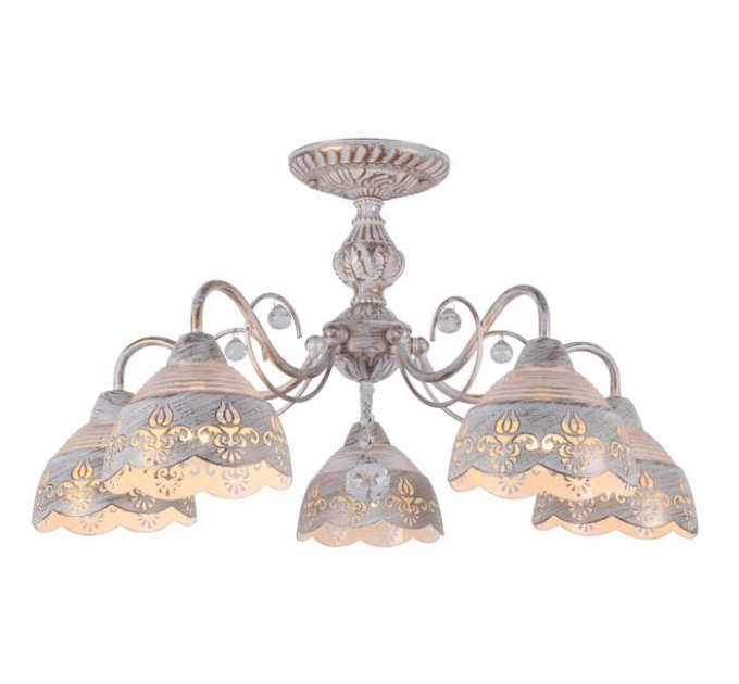Потолочная люстра Sicilia Arte Lamp 5*40W Е14 A9106PL-5WG