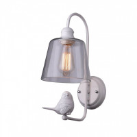 Настенное бра с птичкой Passero Arte Lamp 1*40W Е27 A4289AP-1WH