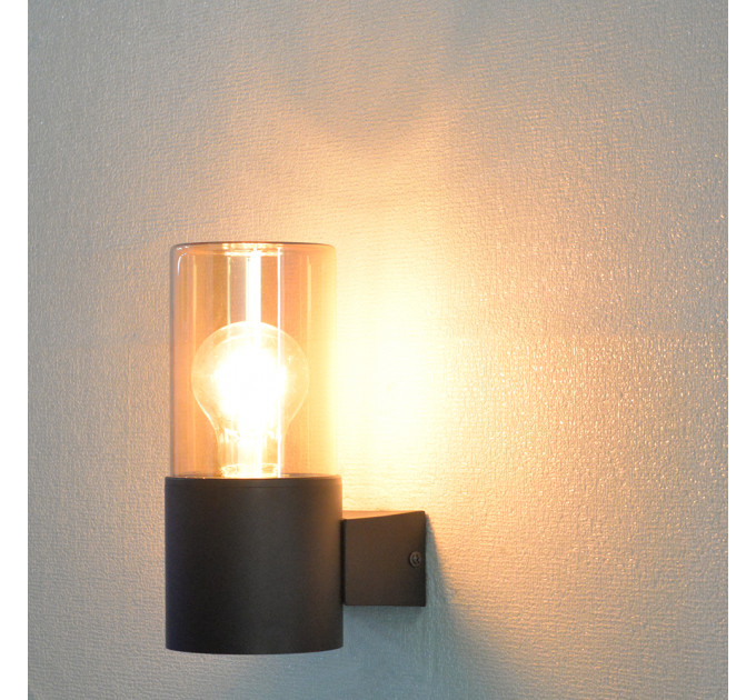 Уличный настенный светильник Arte lamp SEGINUS A6515AL-1BK
