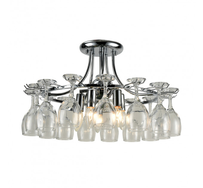 Потолочная люстра Bancone Arte Lamp с бокалами A7043PL-5CC