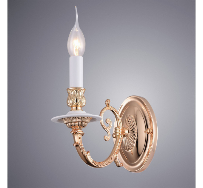 Настенное бра Luisa Arte Lamp 1*60W Е14 A8020AP-1WG