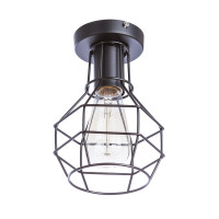 Потолочный светильник Spider Arte Lamp 1*60W Е27 черный A1109PL-1BK