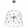 Подвесная LED-люстра Cristallino Divinare хром 1608/02 Sp-48