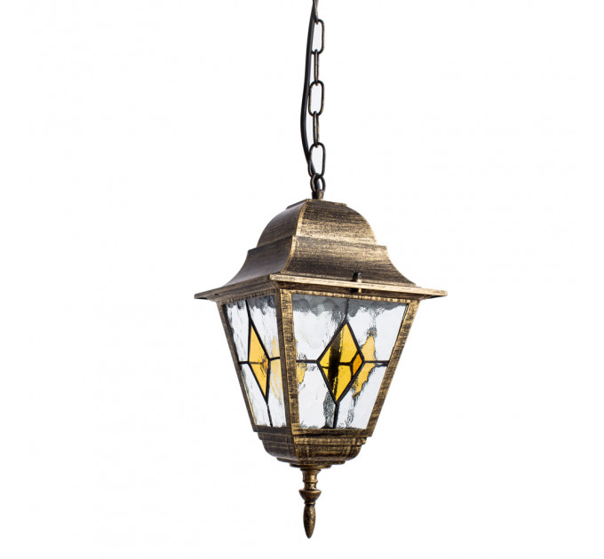 Подвесной уличный светильник Berlin Arte Lamp коричневый A1015SO-1BN