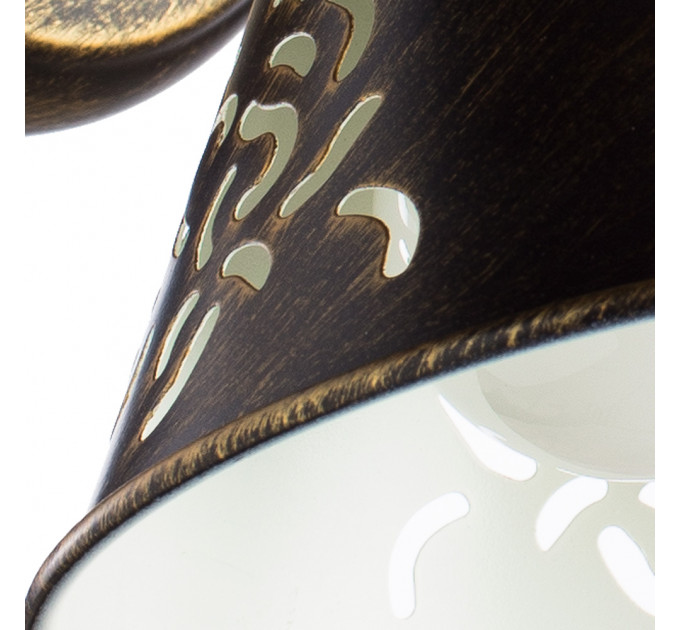 Спот Cono Arte Lamp 1*40W Е14 коричневый A5218AP-1BR