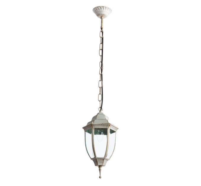 Подвесной уличный светильник Pegasus Arte Lamp белый A3151SO-1WG