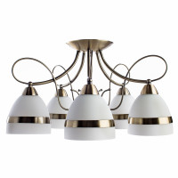 Потолочная люстра Noemi Arte Lamp 5*40W Е14 A6192PL-5AB