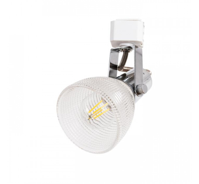 Трековый светильник Arte Lamp Ricardo 1*40W Е14 хром A1026PL-1CC