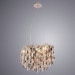 Подвесная люстра Salice Divinare 6*40W Е14 хром 3150/02 SP-6