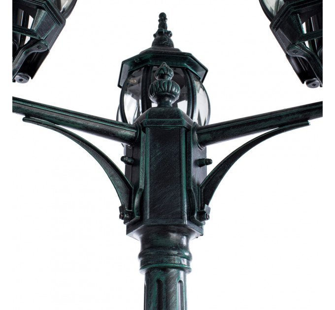 Уличный светильник Atlanta Arte Lamp 3*75W Е27 медный A1047PA-3BG