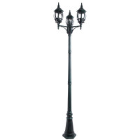 Уличный светильник Atlanta Arte Lamp 3*75W Е27 медный A1047PA-3BG