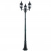 Уличный светильник Atlanta Arte Lamp 3*75W Е27 медный A1047PA-3BG
