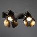 Спот Cinema Arte Lamp A3092AP-2BK
