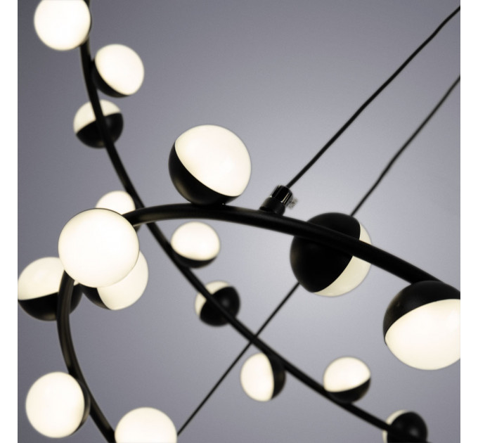 Подвесная люстра Dexter Arte Lamp LED 144W A3619SP-48BK