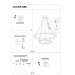 Подвесная люстра Dexter Arte Lamp LED 144W A3619SP-48BK