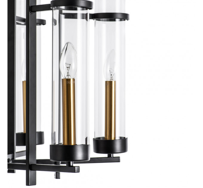 Подвесная люстра Hugo Arte Lamp A1688LM-6BK