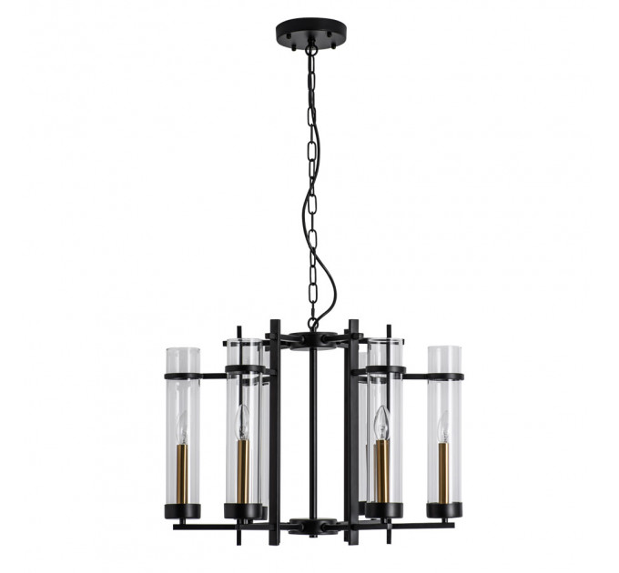 Подвесная люстра Hugo Arte Lamp A1688LM-6BK