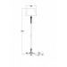 Торшер Gracie Arte Lamp A7301PN-1PB
