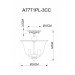Потолочная люстра Bell Arte Lamp 3*60W Е14 A7771PL-3CC