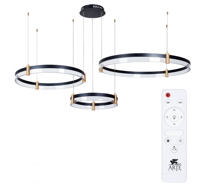 Подвесная люстра Mercury Arte Lamp A2185SP-3BK