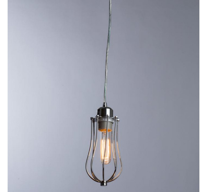 Подвесной светильник Ofelia Divinare 1*40W Е27 хром 2001/02 Sp-1